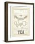 You are My Favorite Cup of Tea Typographical Background-Melindula-Framed Art Print