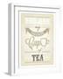 You are My Favorite Cup of Tea Typographical Background-Melindula-Framed Art Print