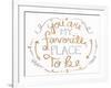 You are My Favorite I-SD Graphics Studio-Framed Art Print