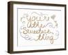 You are My Favorite II-SD Graphics Studio-Framed Art Print