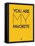 You are My Favorite Yellow-NaxArt-Framed Stretched Canvas