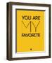 You are My Favorite Yellow-NaxArt-Framed Art Print