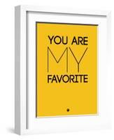 You are My Favorite Yellow-NaxArt-Framed Art Print