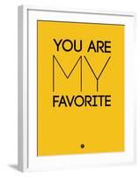 You are My Favorite Yellow-NaxArt-Framed Art Print