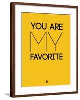 You are My Favorite Yellow-NaxArt-Framed Art Print