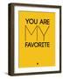 You are My Favorite Yellow-NaxArt-Framed Art Print