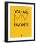 You are My Favorite Yellow-NaxArt-Framed Art Print