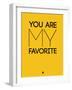 You are My Favorite Yellow-NaxArt-Framed Art Print