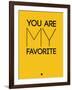 You are My Favorite Yellow-NaxArt-Framed Art Print