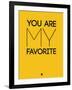 You are My Favorite Yellow-NaxArt-Framed Art Print