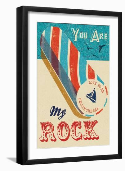 You are My Rock-Rocket 68-Framed Premium Giclee Print