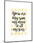 You Are My Sun-Joan Coleman-Mounted Art Print