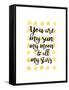 You Are My Sun-Joan Coleman-Framed Stretched Canvas