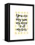 You Are My Sun-Joan Coleman-Framed Stretched Canvas