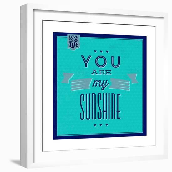 You are My Sunshine 1-Lorand Okos-Framed Premium Giclee Print