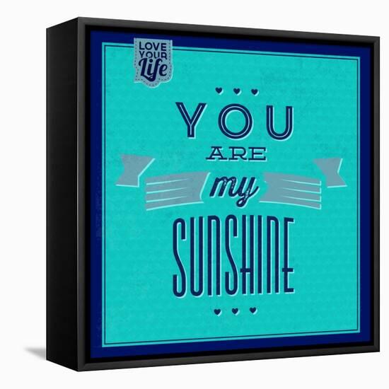 You are My Sunshine 1-Lorand Okos-Framed Stretched Canvas