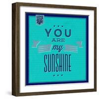 You are My Sunshine 1-Lorand Okos-Framed Art Print