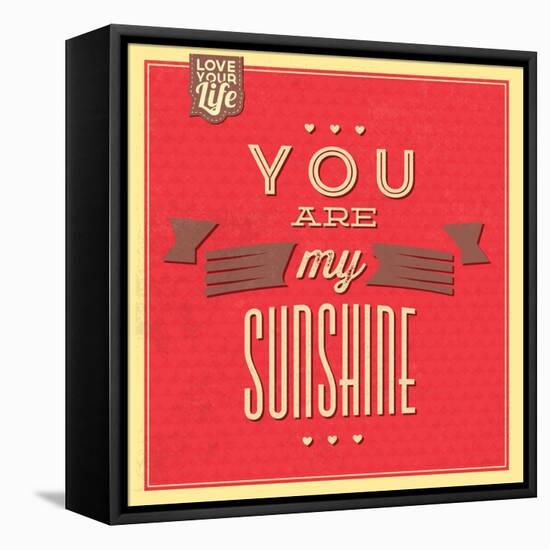 You are My Sunshine-Lorand Okos-Framed Stretched Canvas