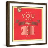 You are My Sunshine-Lorand Okos-Framed Art Print