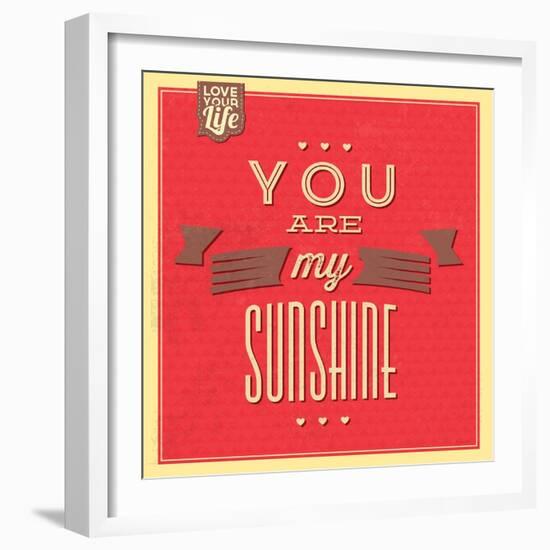 You are My Sunshine-Lorand Okos-Framed Art Print