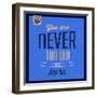 You are Never Too Old 1-Lorand Okos-Framed Art Print