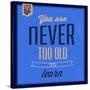 You are Never Too Old 1-Lorand Okos-Stretched Canvas