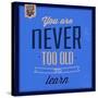 You are Never Too Old 1-Lorand Okos-Stretched Canvas