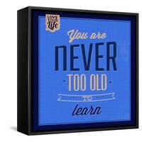 You are Never Too Old 1-Lorand Okos-Framed Stretched Canvas