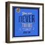 You are Never Too Old 1-Lorand Okos-Framed Art Print