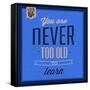 You are Never Too Old 1-Lorand Okos-Framed Stretched Canvas