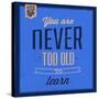 You are Never Too Old 1-Lorand Okos-Stretched Canvas