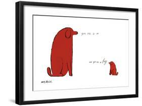 You Are So Little and You Are So Big, c. 1958-Andy Warhol-Framed Giclee Print