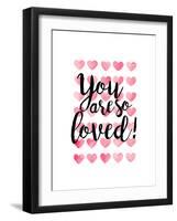 You Are So Loved!-Joan Coleman-Framed Art Print