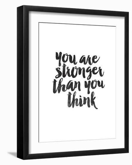 You Are Stronger Than You Think-Brett Wilson-Framed Art Print