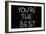 You are the Best-airdone-Framed Art Print