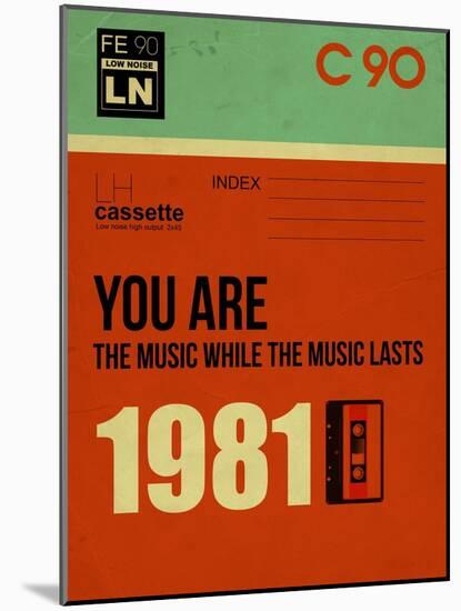 You are the Music-NaxArt-Mounted Art Print