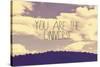 You are the Universe-Vintage Skies-Stretched Canvas