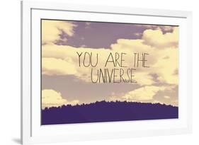 You are the Universe-Vintage Skies-Framed Giclee Print