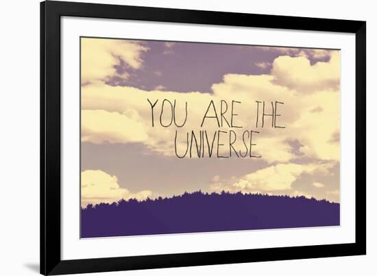 You are the Universe-Vintage Skies-Framed Giclee Print