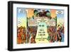 You Bet-Curt Teich & Company-Framed Art Print