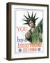 You Buy a Liberty Bond Lest I Perish Poster-C.R. Macauley-Framed Giclee Print