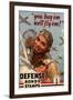 You Buy Em We'll Fly Em Defense Bonds Stamps WWII War Propaganda-null-Framed Art Print