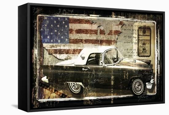 You Can Drive-Mindy Sommers - Photography-Framed Stretched Canvas