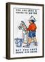 You Can Lead a Horse to Water But You Can't Make Him Drink, 1938-null-Framed Giclee Print