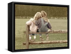 You Can Lean on Me-Betsy Cameron-Framed Stretched Canvas
