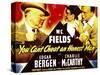 You Can'T Cheat an Honest Man, W.C. Fields, Charlie Mccarthy, Edgar Bergen on Window Card, 1939-null-Stretched Canvas