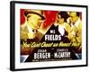 You Can'T Cheat an Honest Man, W.C. Fields, Charlie Mccarthy, Edgar Bergen on Window Card, 1939-null-Framed Art Print