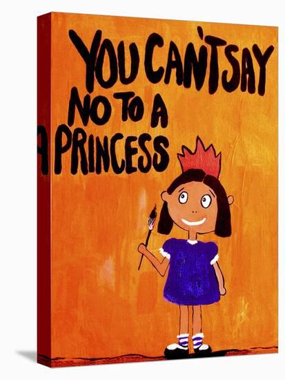 You Can’t Say No to a Princess-Jennie Cooley-Stretched Canvas