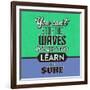 You Can't Stop the Waves 1-Lorand Okos-Framed Art Print