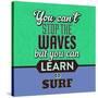 You Can't Stop the Waves 1-Lorand Okos-Stretched Canvas